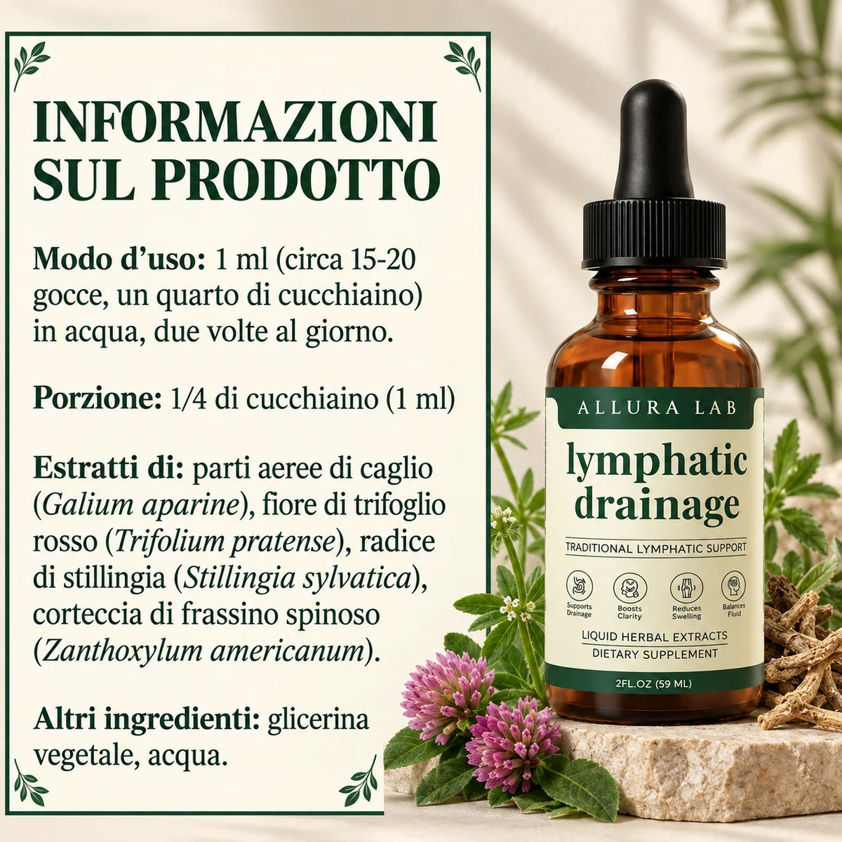Allura Lab Drenante Linfatico