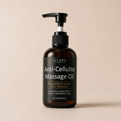 Allura Lab — Olio + Coppette Anti-Cellulite Multizona