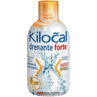 Kilocal Drenante Forte gusto ananas, flacone da 500 ml