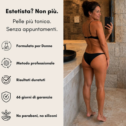 Allura Lab — Olio + Coppette Anti-Cellulite Multizona
